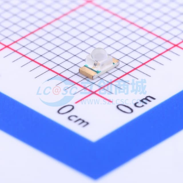 红外线发射管1206贴片实物图