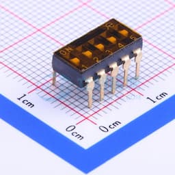 2.54mm 5位低推贴胶 插件 【拨码】缩略图