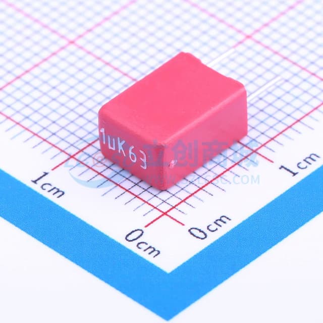 1uF ±10% 63V 【薄膜】实物图