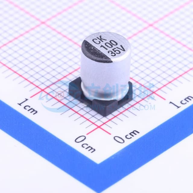 100uF ±20% 35V实物图