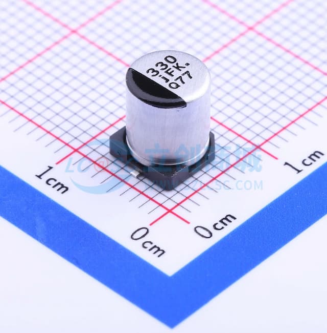 330uF ±20% 6.3V实物图