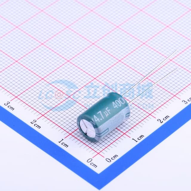 4.7uF ±20% 400V 【插件】实物图
