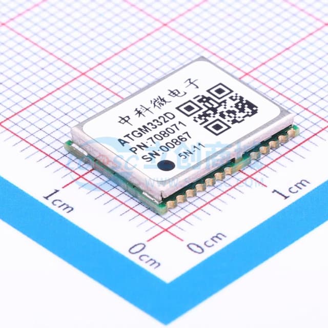 停产 BDS/GNSS 全星座定位导航模块实物图