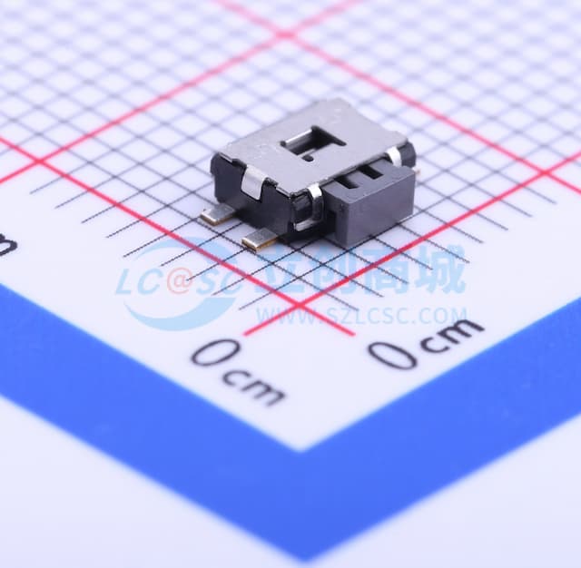 4.7*4.5*1.65mm 卧贴 轻触开关实物图