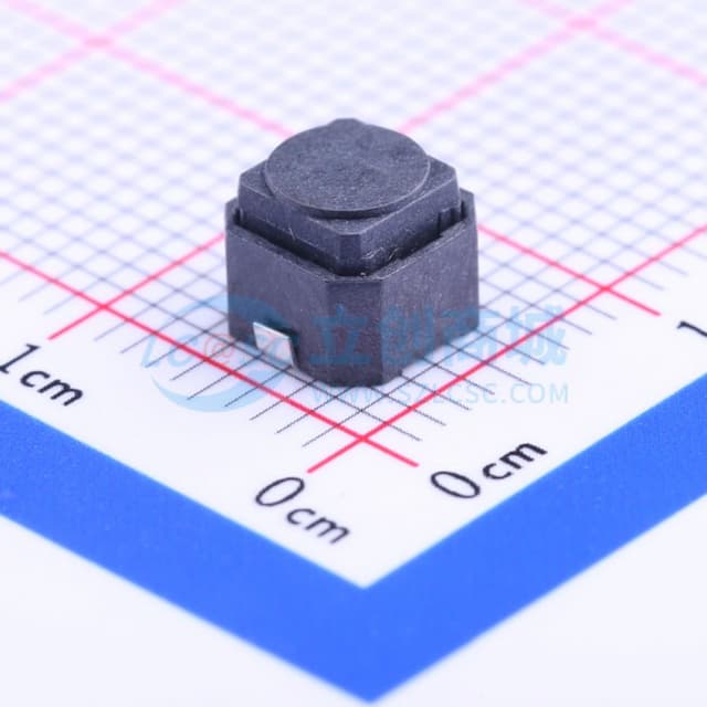 无声开关 6.0mm*6.0mm*5mm  250G实物图