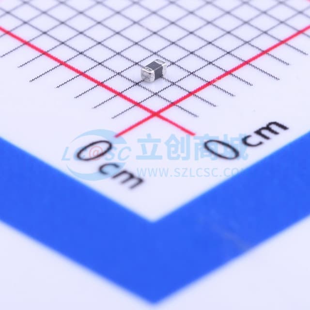 单路 0402磁珠 阻抗600Ω@100MHz实物图