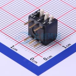2.54mm 琴键式3位插件 【拨码】缩略图