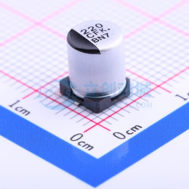 220uF ±20% 16V实物图