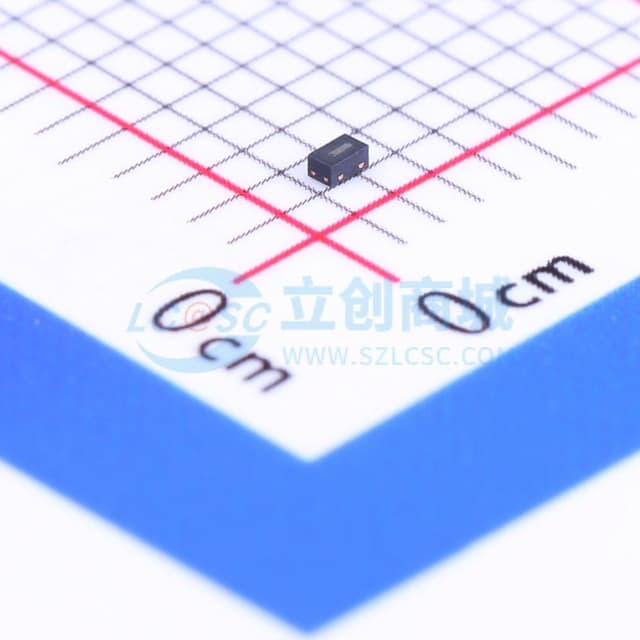 双向TVS 5.3V截止 峰值脉冲电流：1A实物图