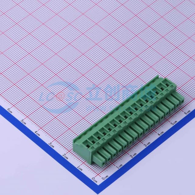 3.81mm 1x16P 排数:1 每排P数:16实物图