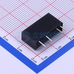 DC/DC模块电源，定电压输入，隔离非稳压输出，输出功率1W，转换效率高达83%，小型SIP封装，隔离电压3000VDC【电源】缩略图