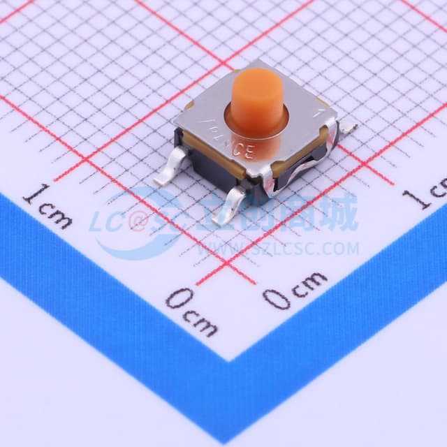 6.2*6.2*2.3mm 立贴 轻触开关实物图