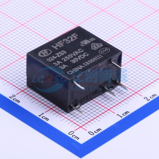 HF32F/024-ZS3 【继电】实物图