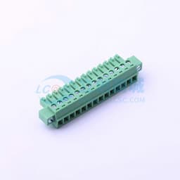 3.81mm 1x14P 排数:1 每排P数:14 螺丝固定缩略图