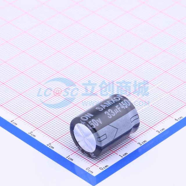 33uF ±20% 450V 【引线】实物图