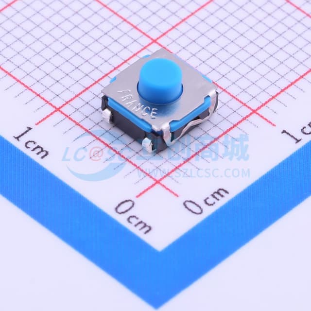 6.2*6.2*1.4mm 立贴 轻触开关实物图
