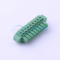 3.81mm 1x9P 排数:1 每排P数:9 螺丝固定缩略图