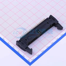 黑色 2.54mm 2x20P 排数:2 每排P数:20【ID】缩略图