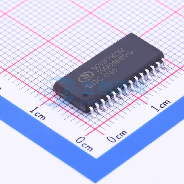 高速1T8051内核FlashMCU实物图