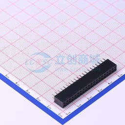 2x20P 间距:2.54mm 直插 【排针】缩略图