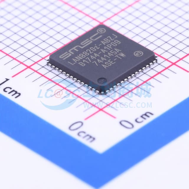 Microchip LAN8820/LAN8820i 10/100/1000 Ethernet 收发器实物图