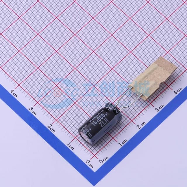 680uF ±20% 16V 【插件】实物图