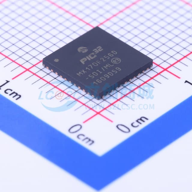 PIC32MX170F256D-50I/ML实物图
