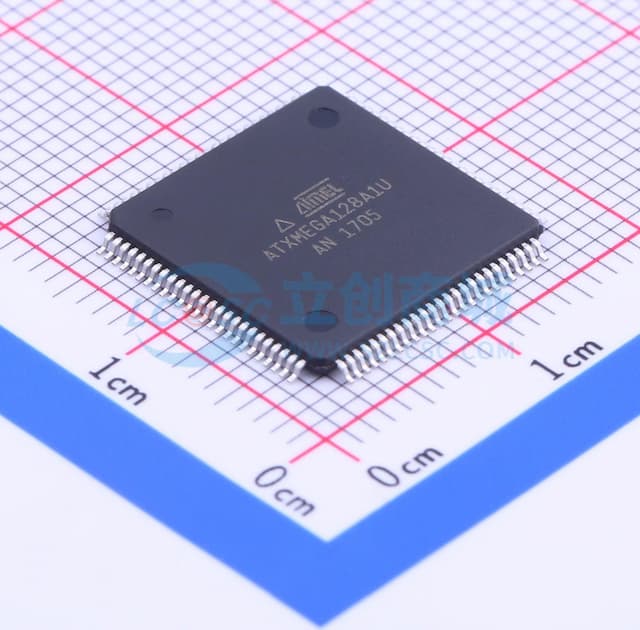 ATXMEGA128A1U-AN实物图