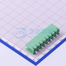 1x9P 5.08mm 排数:1 每排P数:9 【插拔】缩略图