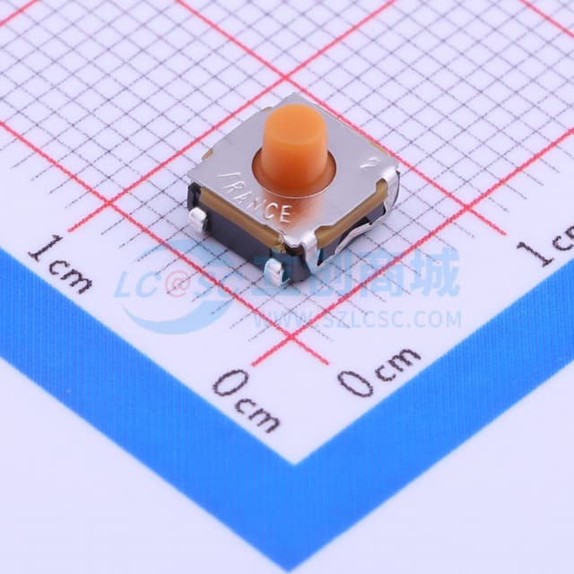 6.2*6.2*2.3mm 立贴 轻触开关实物图