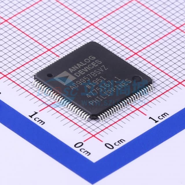AD9957 1GSPS正交数字上变频器实物图