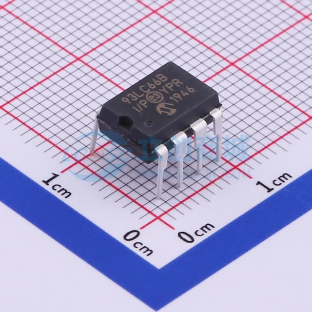 93LC66B-I/P 【插件】实物图