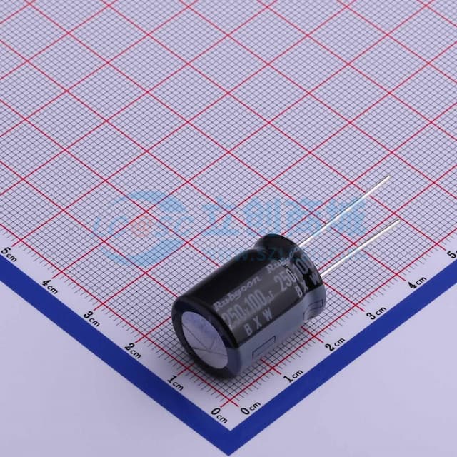 100uF ±20% 250V实物图