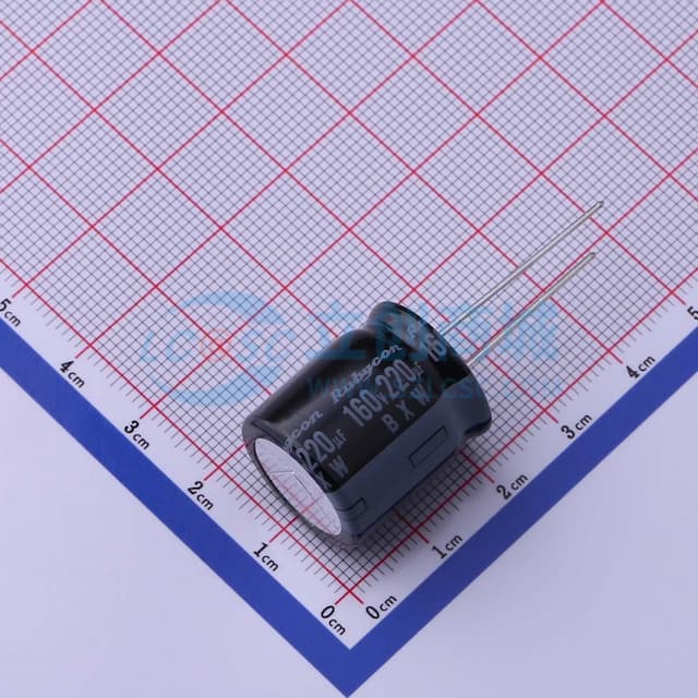 220uF ±20% 160V实物图