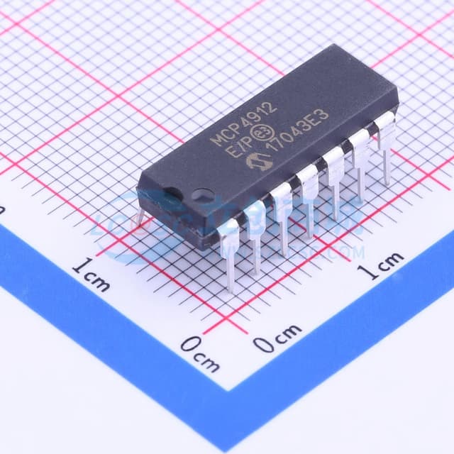 MCP4912-E/P 【插件】实物图