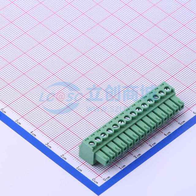 3.81mm 1x14P 排数:1 每排P数:14实物图