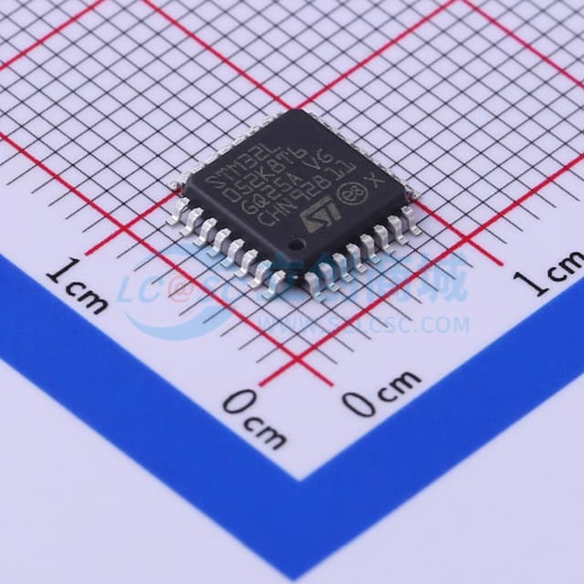 超低功耗Arm Cortex-M0+ MCU，具有64-KB Flash存储器、32 MHz CPU和USB实物图
