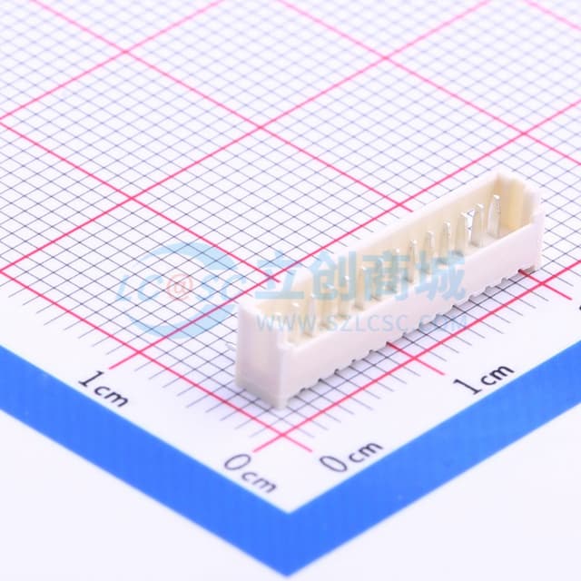 1x14P 间距:1.25mm 弯插 【插件】实物图
