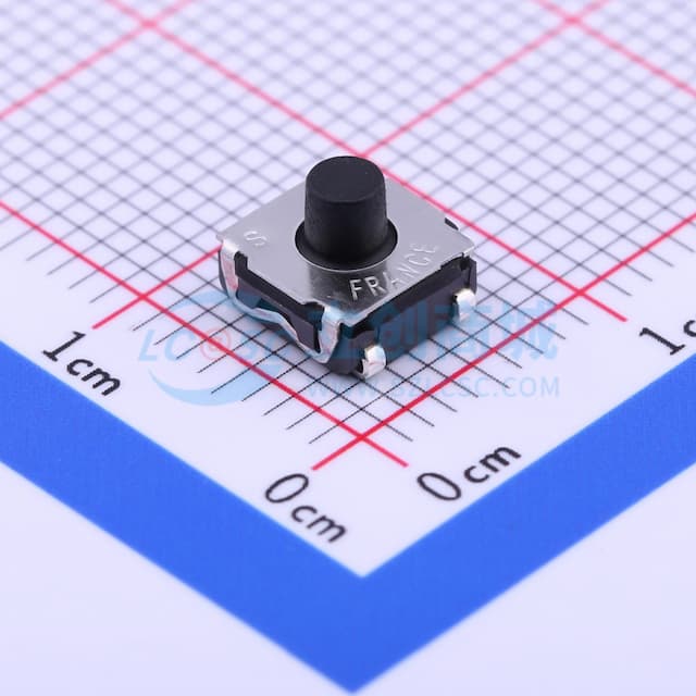 6.2*6.2*5.2mm 立贴 轻触开关实物图