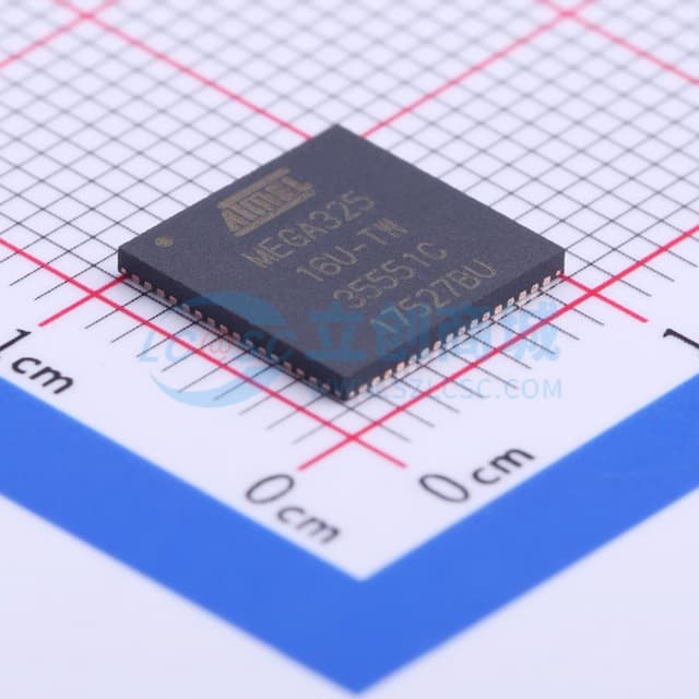 ATMEGA325-16MUR实物图