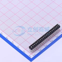 2x20P 间距:2.54mm 方针 直插 【排针】缩略图