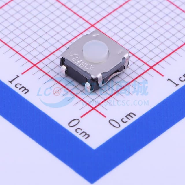 6.2*6.2*0.6mm 立贴 轻触开关实物图