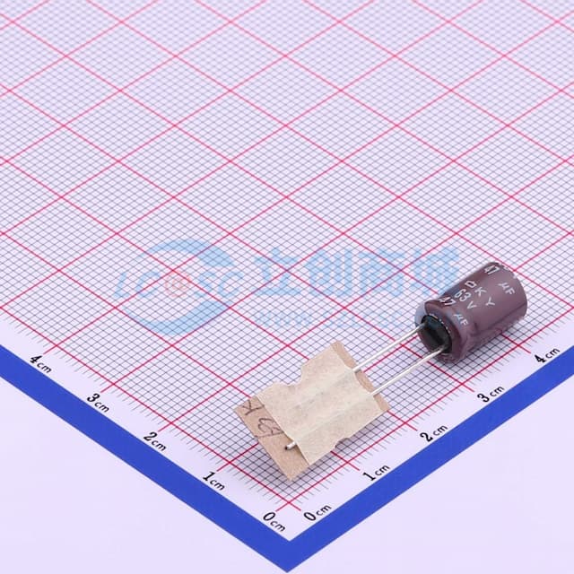 47uF ±20% 63V实物图