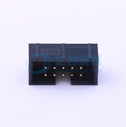 黑色 2.54mm 2x5P 排数:2 每排P数:5【ID】缩略图