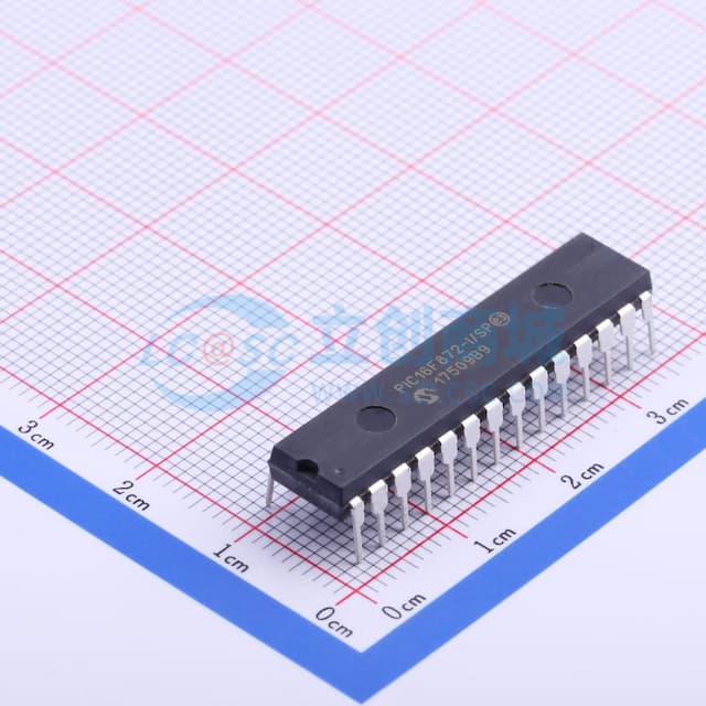 PIC16F872-I/SP 【插件】实物图