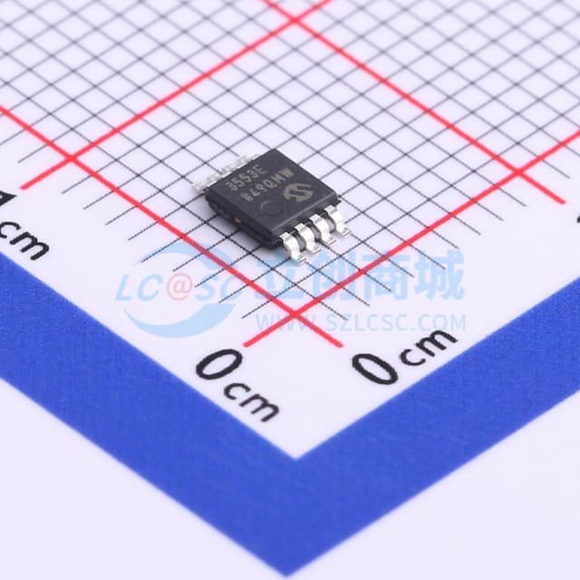 MCP3553-E/MS实物图