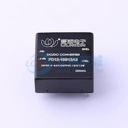 DC/DC模块电源，宽范围输入，输出功率12W，转换效率高，保护功能全【电源】缩略图