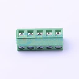 1x5P 5mm 直插 排数:1 每排P数:5【螺钉】缩略图