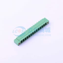 3.81mm 1x14P 排数:1 每排P数:14 螺丝固定【插件】缩略图