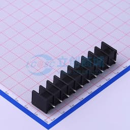 7.62mm 1x10P 每排P数:10 排数:1 直针 中脚【栅栏】缩略图